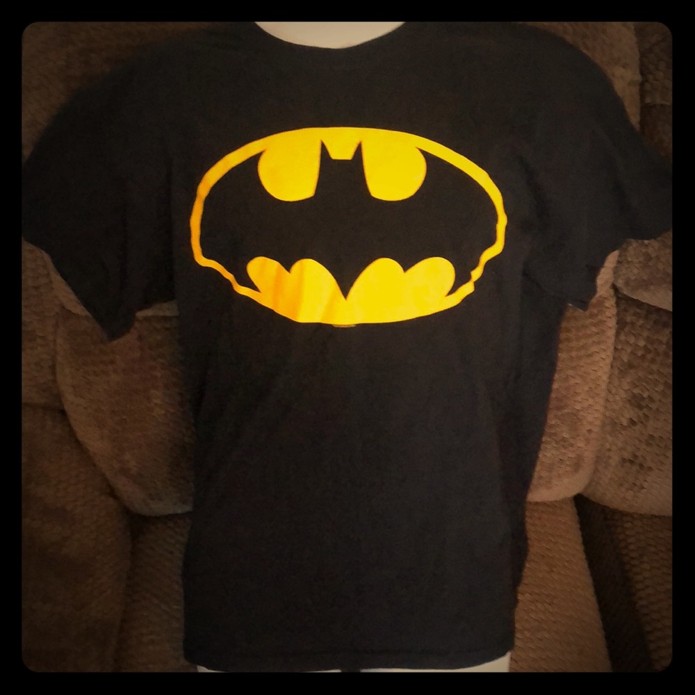 Vintage DC Comics “Batman” logo black T-shirt, XL